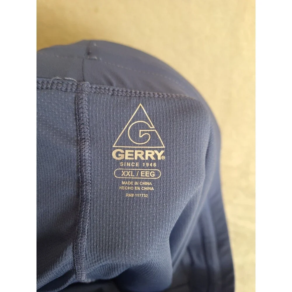 Gerry Breezy Cargo Drawstring Skort Women’s XXL Blue Athleisure Tennis Golf